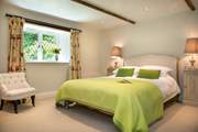The three bedrooms are beautifully styled.