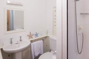 The shower-room.