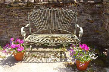 What a pretty place to sit with a good book.
