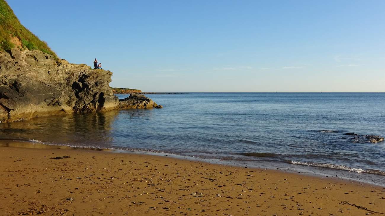 Bovisand beach is a great place for young and old and is only a short walk from your doorstep.