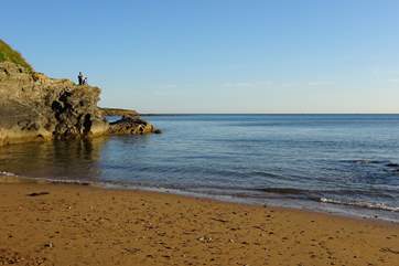 Bovisand beach is a great place for young and old and is only a short walk from your doorstep.