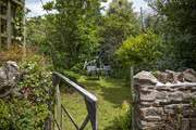 A sheltered private garden.