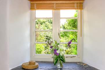 The stunning views can be enjoyed from inside too.