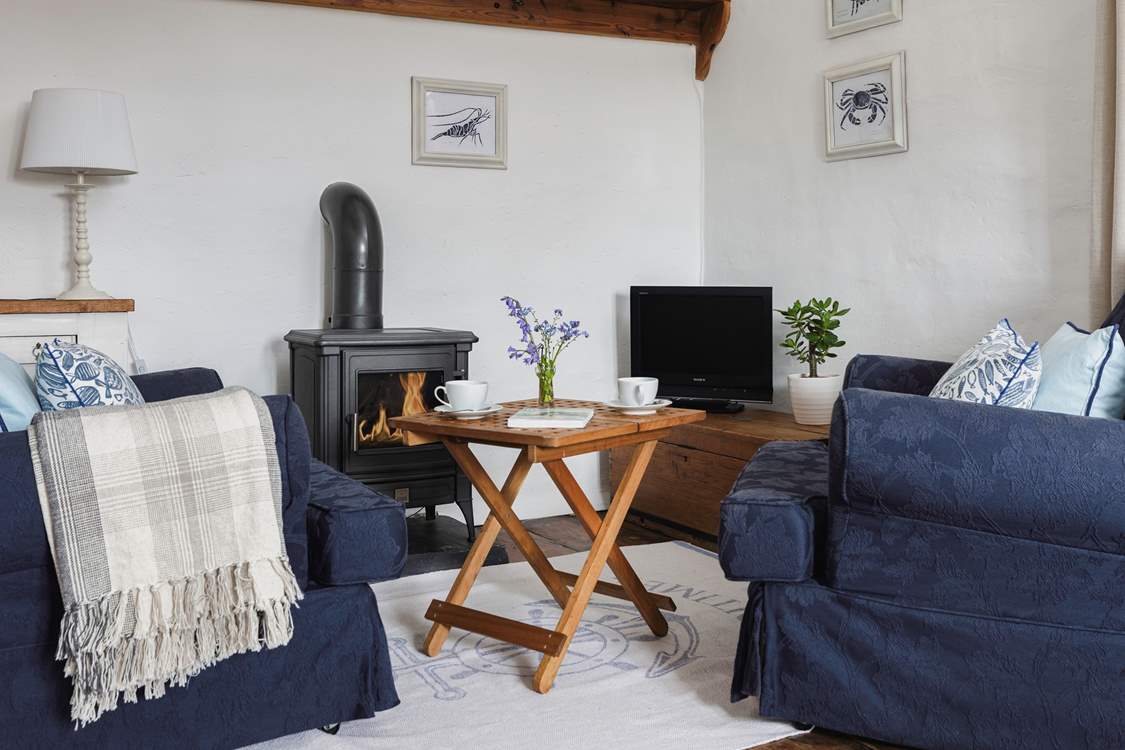 The pretty sitting area.