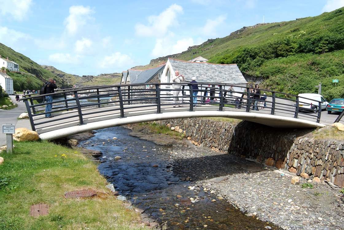 The view towards the harbour from the patio.