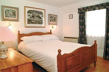 The double bedroom.