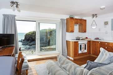 The view can be enjoyed where ever you are in the property.