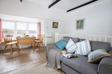 The Loft is a converted fisherman's net loft in the heart of Coverack.
