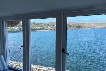 What a view from The Loft.