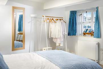 The double bedroom is on the lower floor.