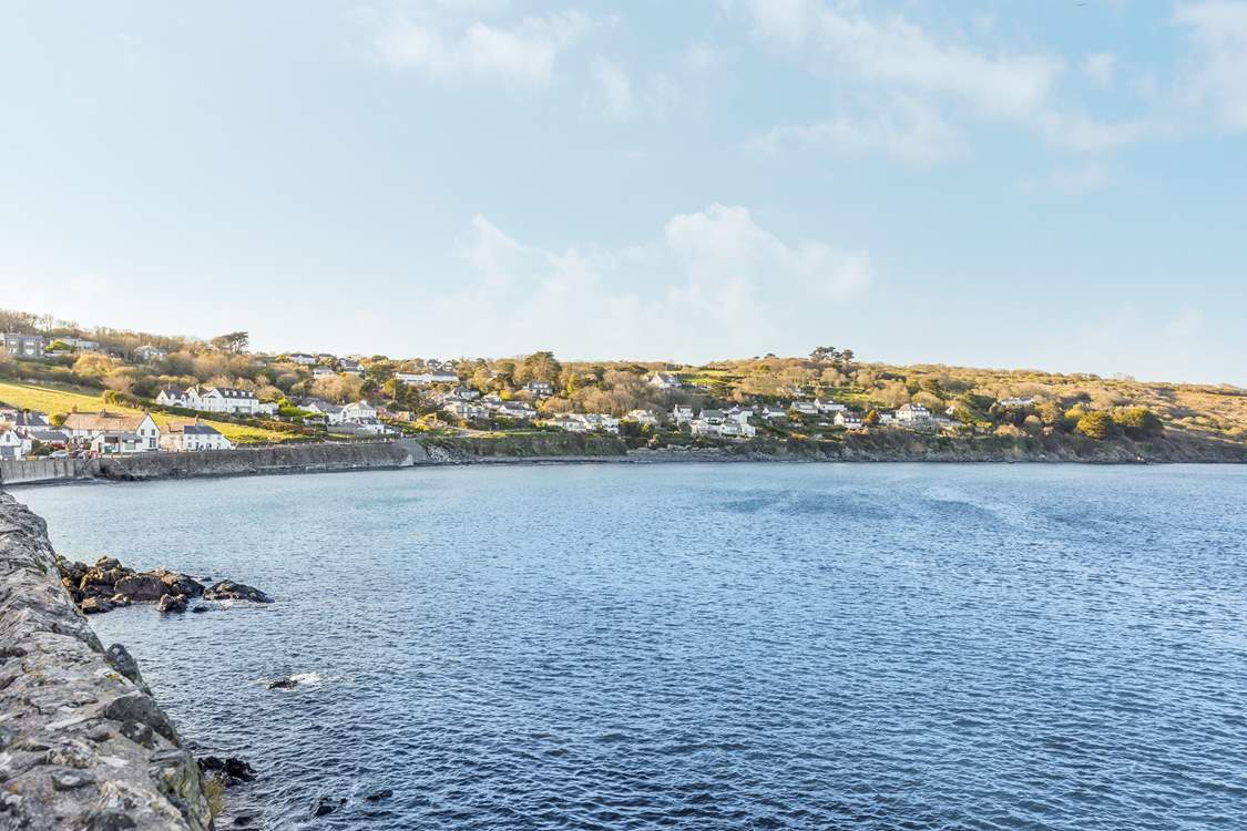 The mesmerising view over the bay.