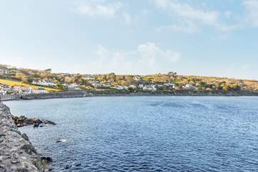 The mesmerising view over the bay.