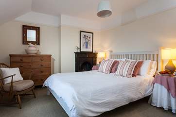 This bedroom has the perfect view of the sea (Bedroom 1).