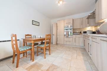 Plenty of space for family meals.