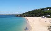 One of the many beautiful beaches at St Ives. - Thumbnail Image