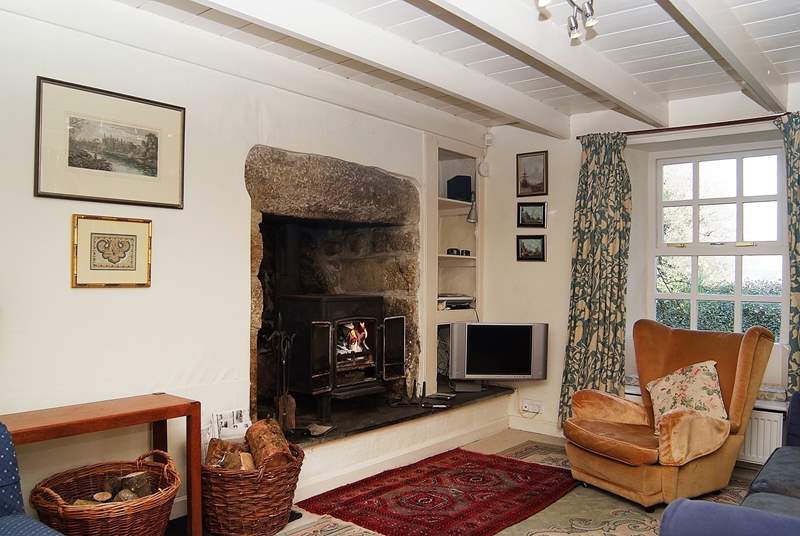 Light the wood-burner and snuggle up with a good book or film.