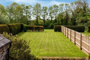 The main garden will delight young and old alike.