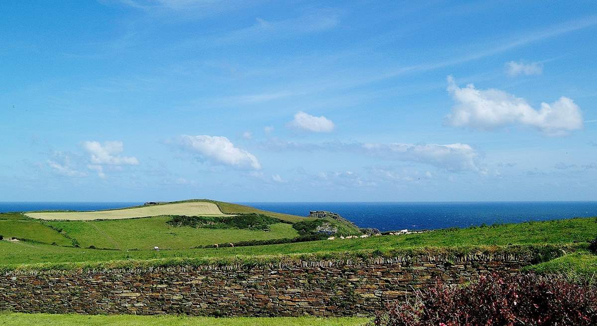 Bossiney View has a wonderful view out to the coast.