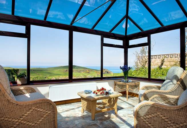 You'll never tire of the view- surely these are the best seats in the house!