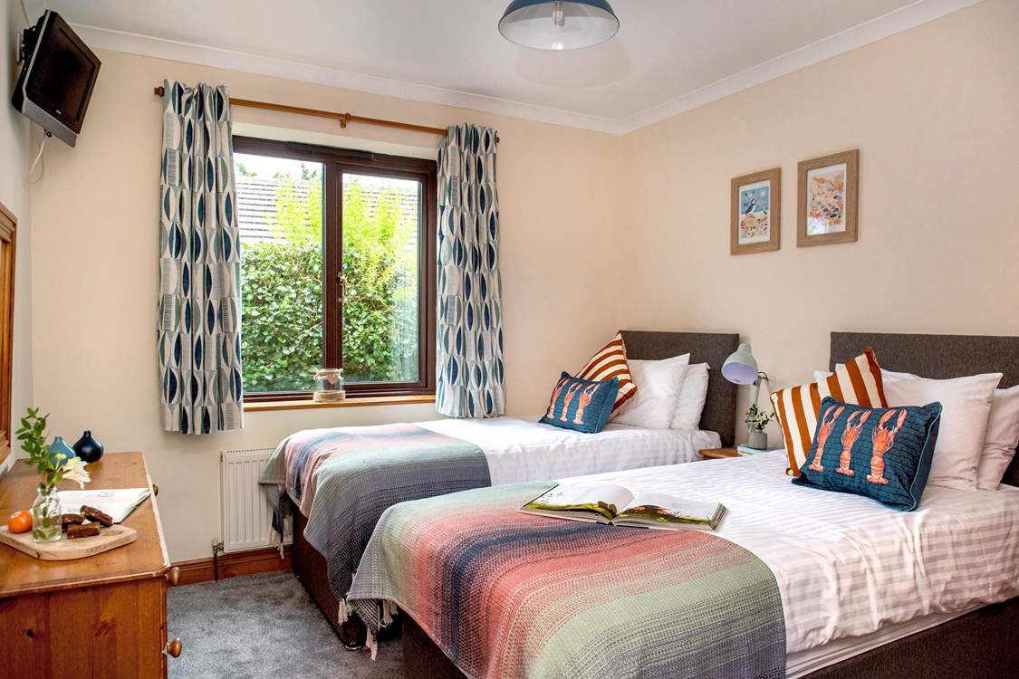 The lovely twin room.