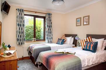 The lovely twin room.