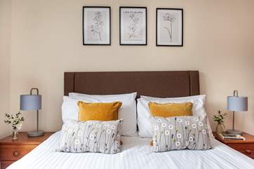 Three pretty bedrooms await you.