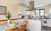 The kitchen/dining-room is wonderfully light and airy. - Thumbnail Image