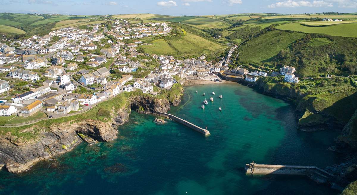 A little further down the coast is Port Isaac, the home of TVs Doc Martin and The Fisherman's friends.