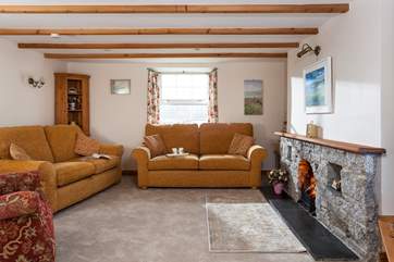 There is plenty of space for everyone to stretch out and relax at Lower Trenower.