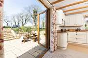 Open up the French doors and enjoy the fresh country air.