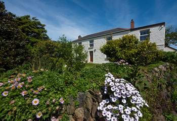 This most beautifully kept period property is semi-detached and the friendly owners live next door.