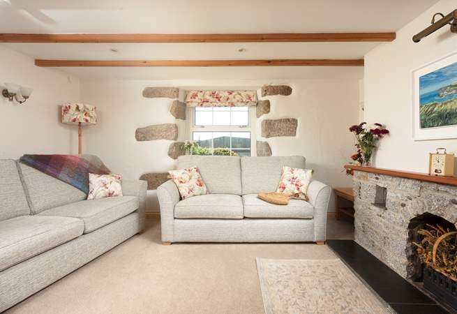 This 200 year old farmhouse is beautifully maintained and full of character.