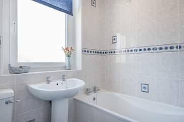 The family bathroom.