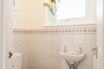 The guest WC is very useful.