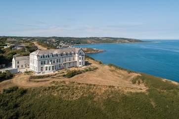 The Lookout is located in the old Headland Hotel (top left).