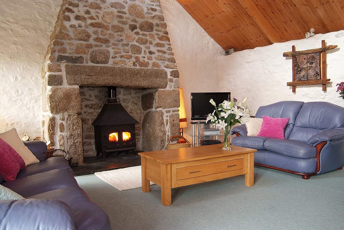 Soft leather sofas and chairs allow you to relax in comfort.