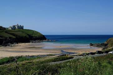 Poldhu Cove is a short drive away.