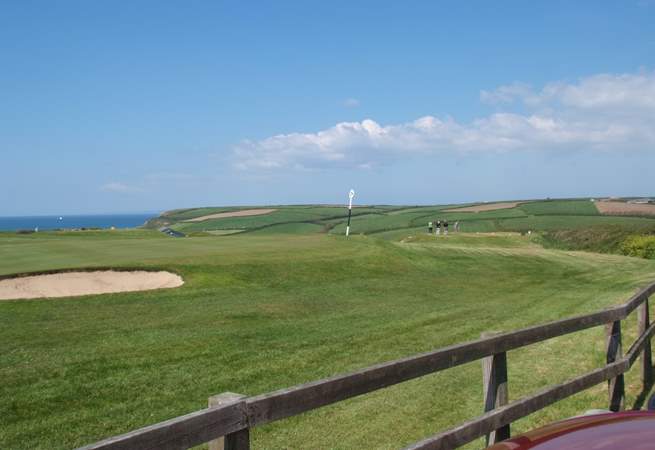 Mullion Golf Club is just up the road if you fancy a round of golf with rather special views.