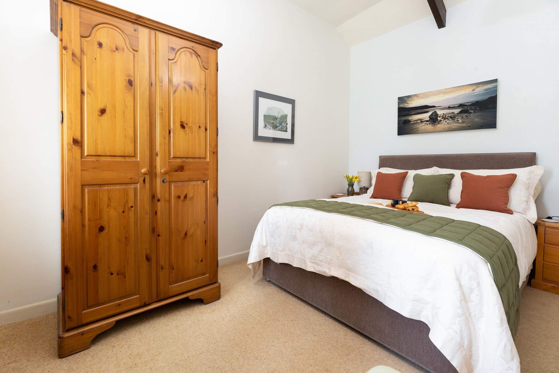 A tranquil room for a peaceful night's sleep.