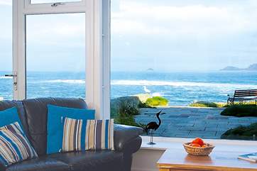 Whatever the weather, the views are fabulous.