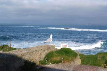 You are so close to the sea!