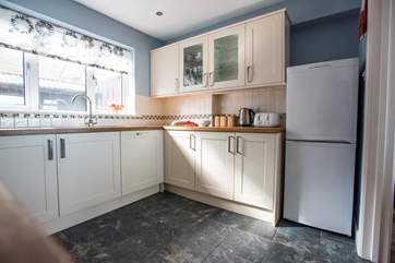 The kitchen-area.