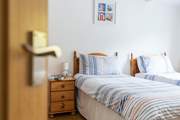 The twin bedroom, prefect for the younger members of your party.