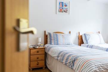 The twin bedroom, prefect for the younger members of your party.