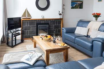 Time to get comfy on the sofa and talk away the night with those you love most.