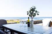 Could al fresco dining get much better with a view like this?