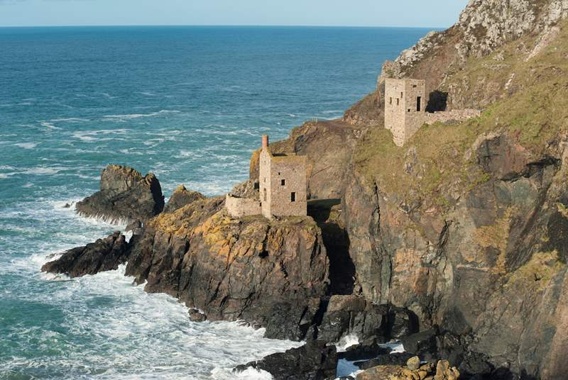 Botallack Mines, featured in Poldark, are a great excuse for a coastal walk.