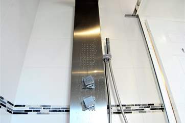 Optional body jets give a fabulous shower experience!