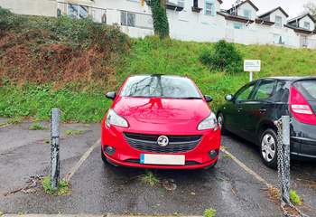 The extra car parking space is also suitable for a medium sized car (such as a golf). 