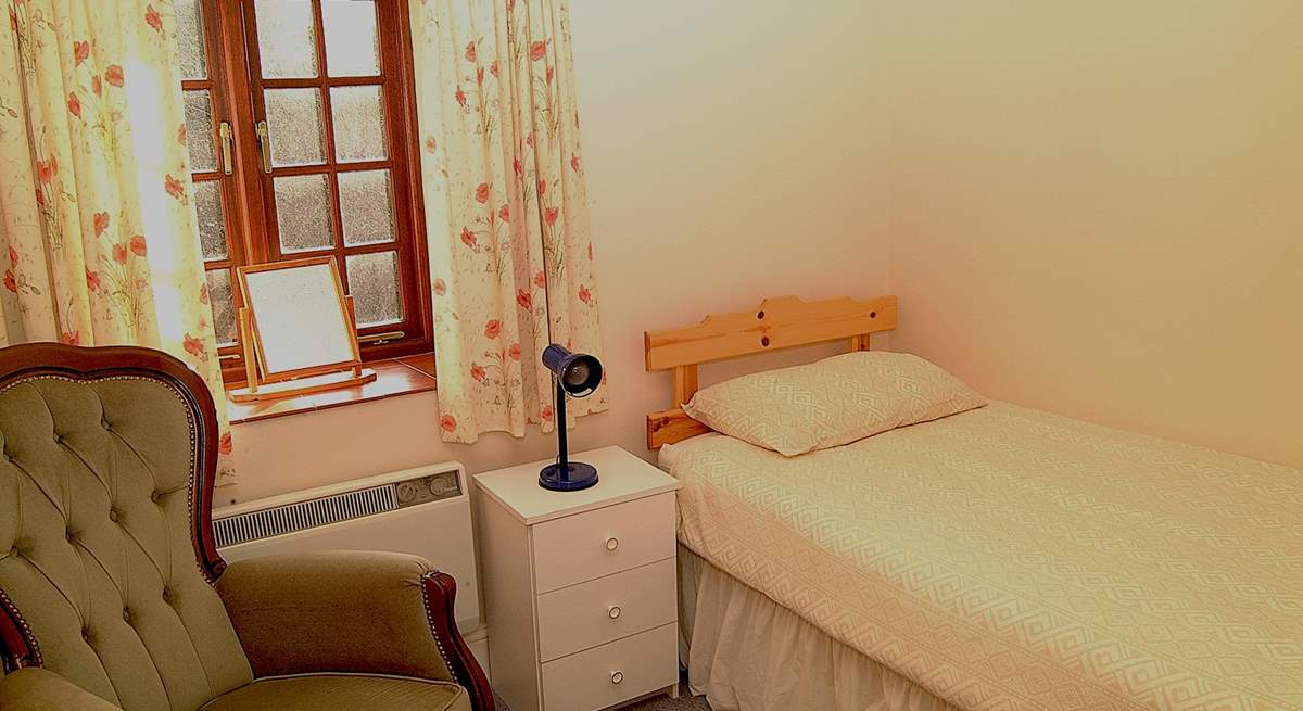 One of the single bedrooms (Bedroom 2).